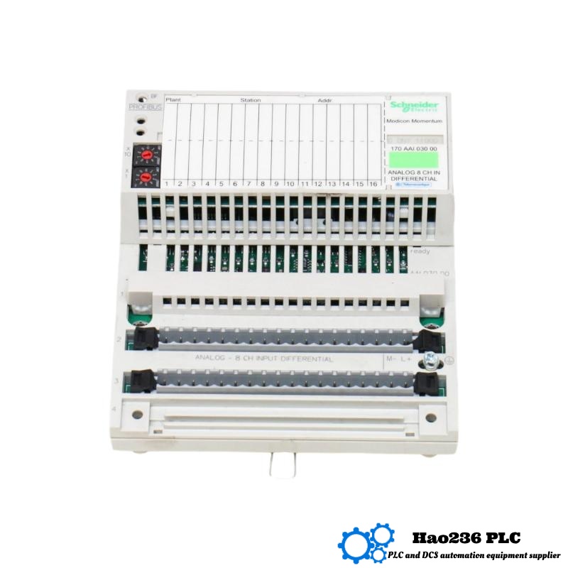 Schneider 170AAI03000 Distributed Analog Input Base Modicon Momentum series