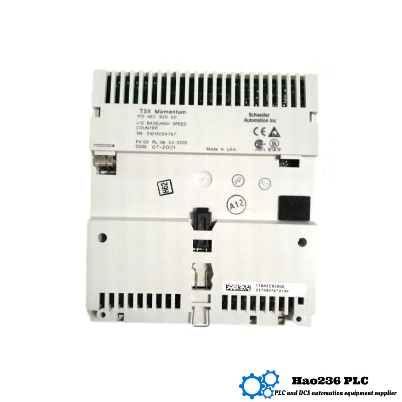 Schneider 170AEC92000 High-Speed Counter Module Base Modicon Momentum series