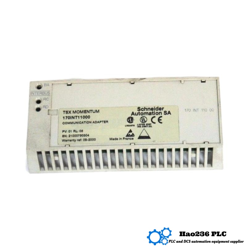 Schneider 170INT11000 Interbus Communication Adapter Modicon Momentum Series