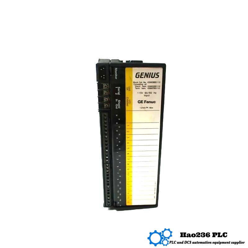 GE IC660BBD110 Discrete Input Module Genius I/O Series