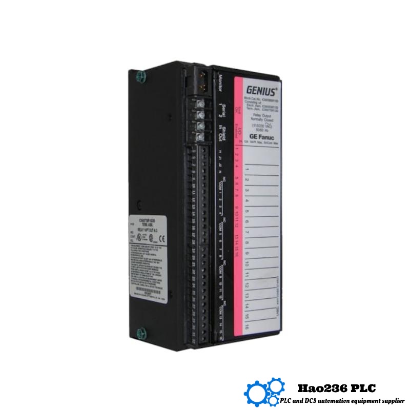 GE IC660BBR100 Normally Closed Relay Output Module