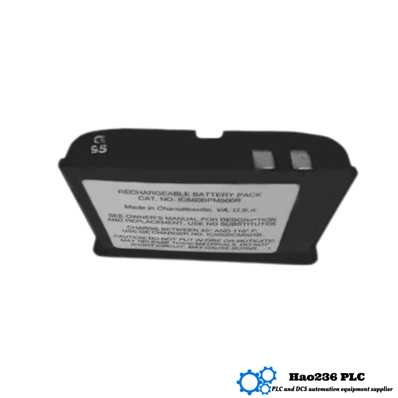 GE IC660BPM500 Genius Handheld Monitor Battery Pack