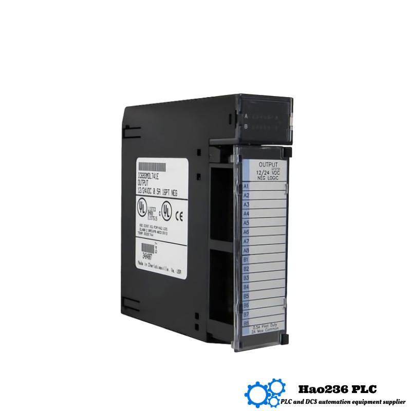 GE IC693MDL741 12/24 V DC Sinking Output Module (0.5 A) 90-30 Series