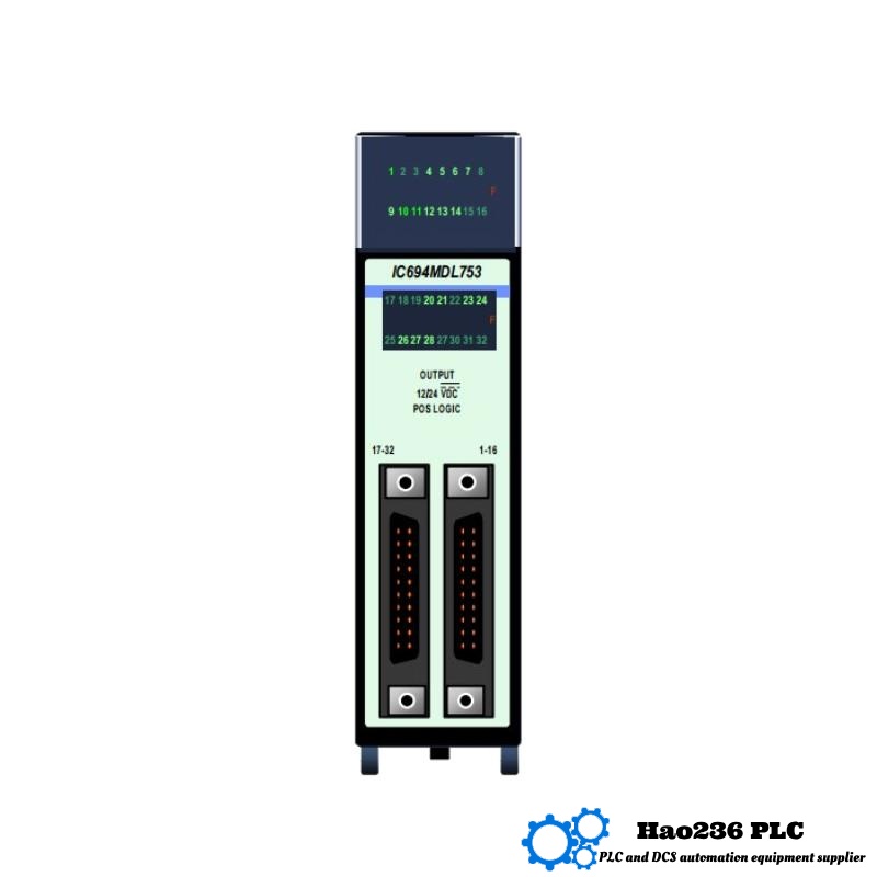 GE IC694MDL753 وولٽيج آئوٽ پُٽ ماڊل RX3i PACSystems سيريز