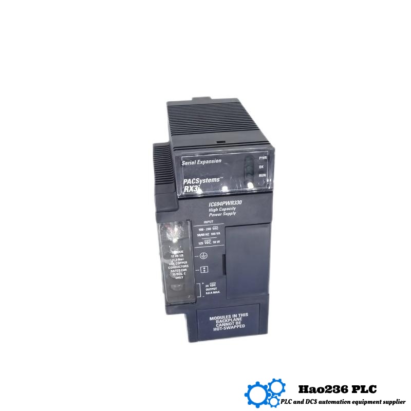 GE IC694PWR330 Power Supply Module RX3i Series