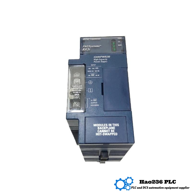 GE IC694PWR330 Power Supply Module RX3i Series