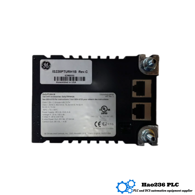 GE IS220PTURH1B Turbine I/O Module Mark VIe Series
