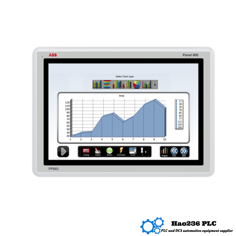 ABB PP883 3BSE092979R1 Touchscreen Panel