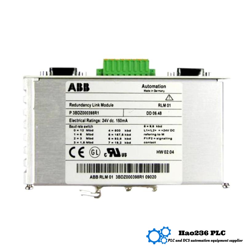 ABB RLM01 3BDZ000398R1 Redundancy Link Module