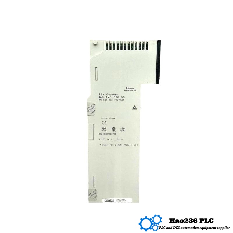 Schneider 140AVO02000C Analog Output Module Modicon Quantum series