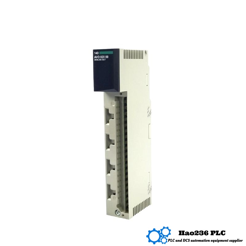 Schneider 140AVO02000C Analog Output Module Modicon Quantum series