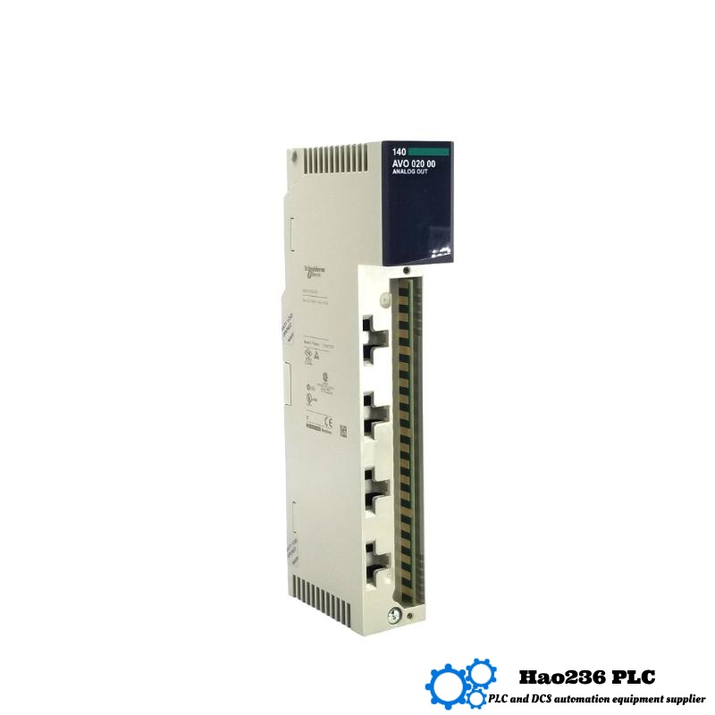 Schneider 140AVO02000C Analog Output Module Modicon Quantum series