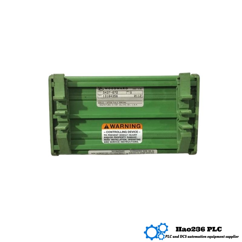 Woodward 5437-672 NetCon Field Terminal Module