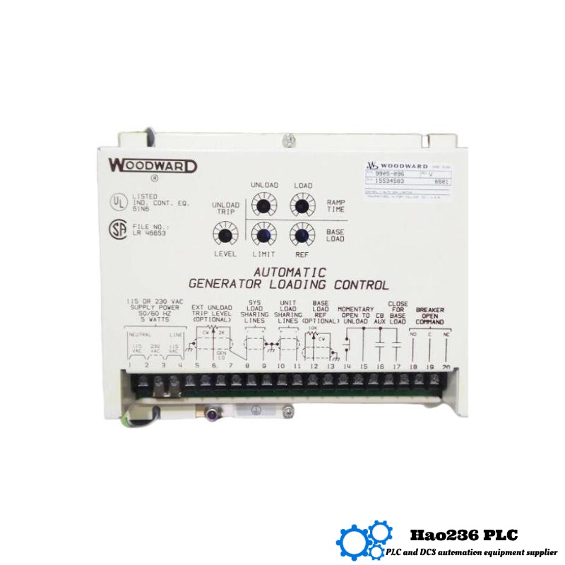 Woodward 9905-096 Automatic Generator Load Control Module