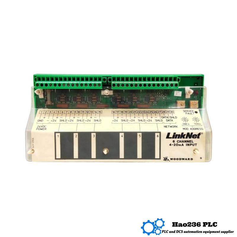 Woodward 9905-969 LinkNet Six-Channel Analog Input Module