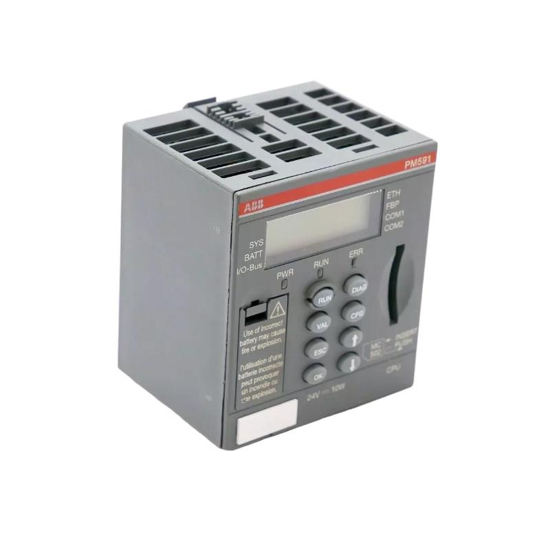 ABB PM591-ETH 1SAP150100R0271 CPU Programmable Logic Controller (PLC) AC500 Series
