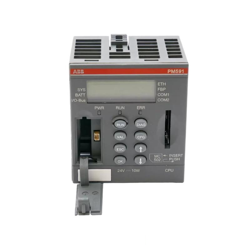 ABB PM591-ETH 1SAP150100R0271 CPU Programmable Logic Controller (PLC) AC500 Series