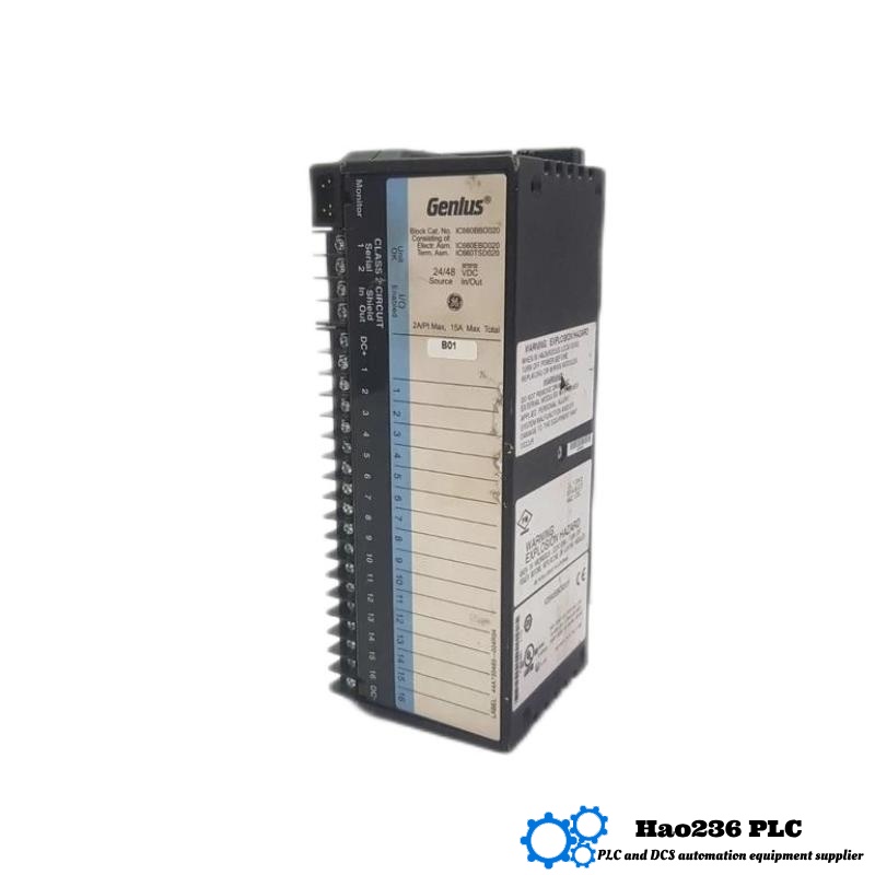 GE IC660TSD020 Terminal Block Assembly