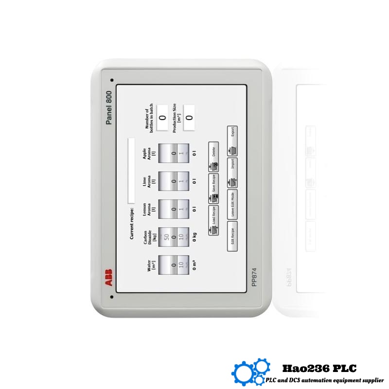 ABB PP874 3BSE069271R1 Touch Screen