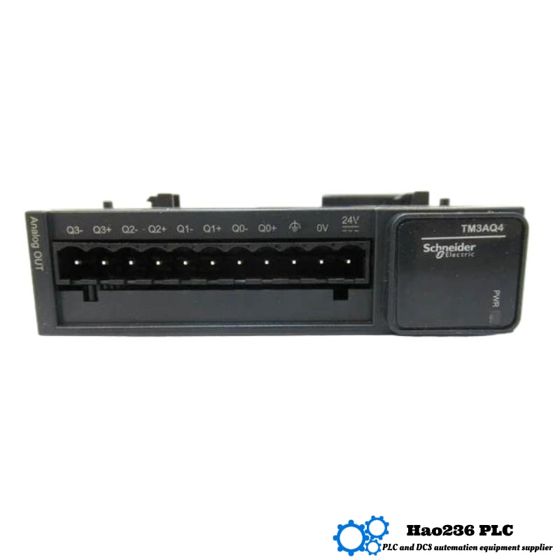 Schneider TM3AQ4 4-Channel Analog Output Module Modicon TM3 Series