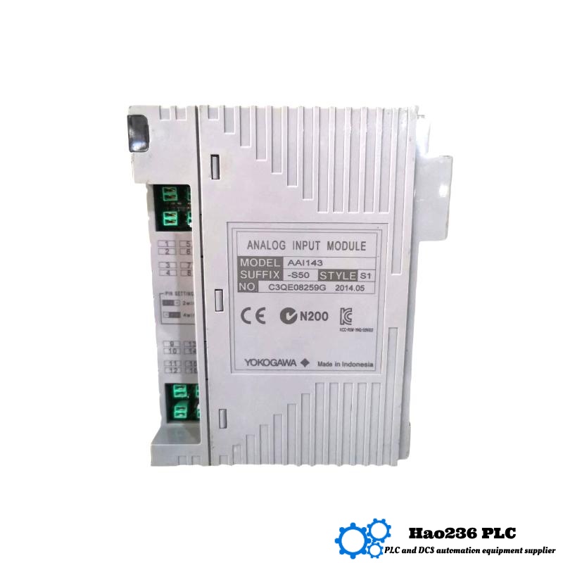 Yokogawa AAI143-S50/A4800 Analog Input Module