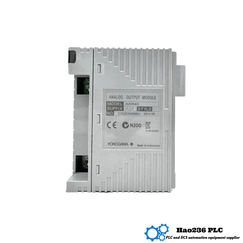 Yokogawa AAI543-H60/K4A00 Analog Output Module