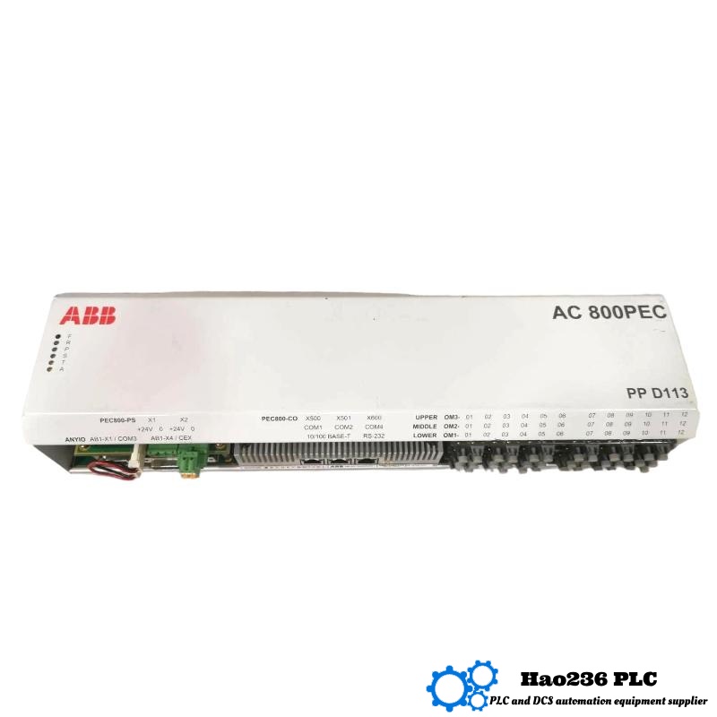 ABB PP D113 3BHE023784R2634 Controller AC800PEC Series