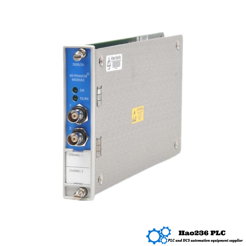 Bently Nevada 3500/25 128075-01 Enhanced Keyphasor Module I/O 3500-25