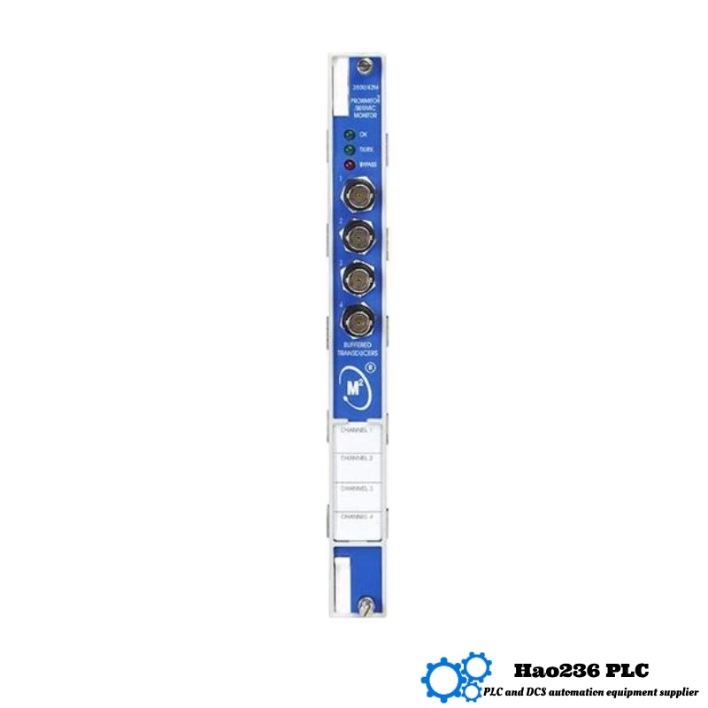 Bently Nevada 3500/42 140471-01 + 176449-02 Seismic Monitor