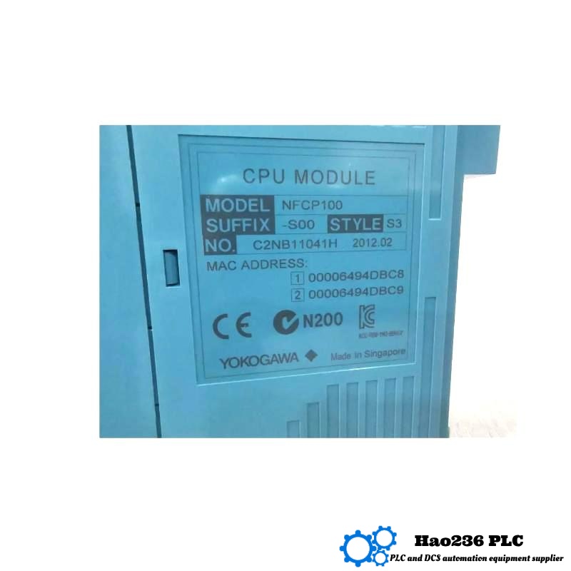 Yokogawa NFCP100-S00 NFCP Series CPU Module Central Processing Unit