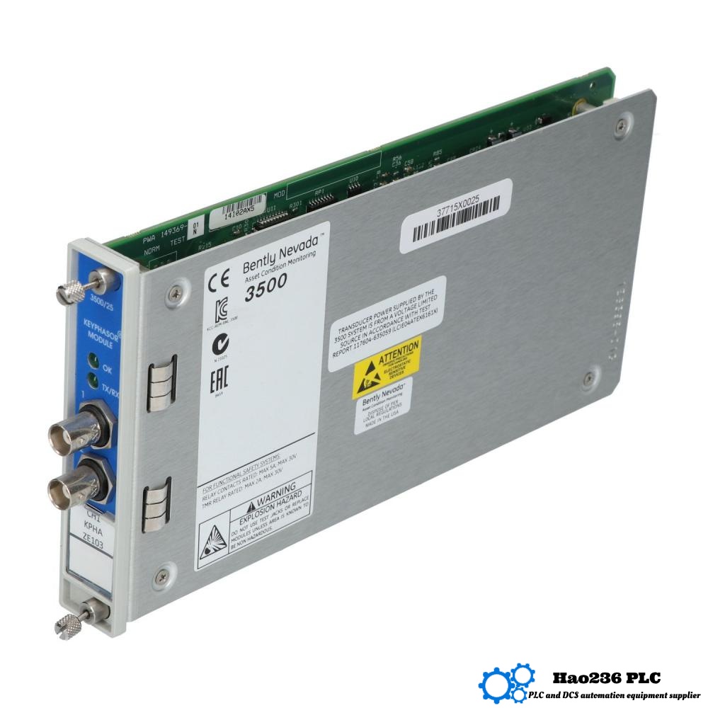 Bently Nevada 3500/25M 149369-01 Enhanced Keyphasor Module