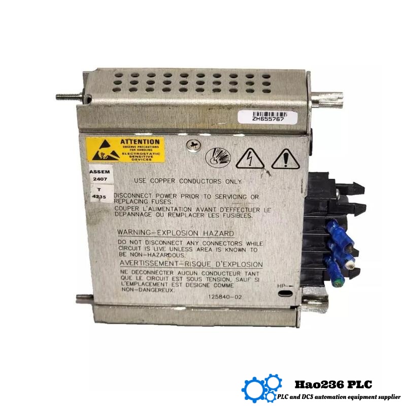 Bently Nevada 3500/15 106M1079-01+125840-02 Power Supply Module Universal AC Power Input Module