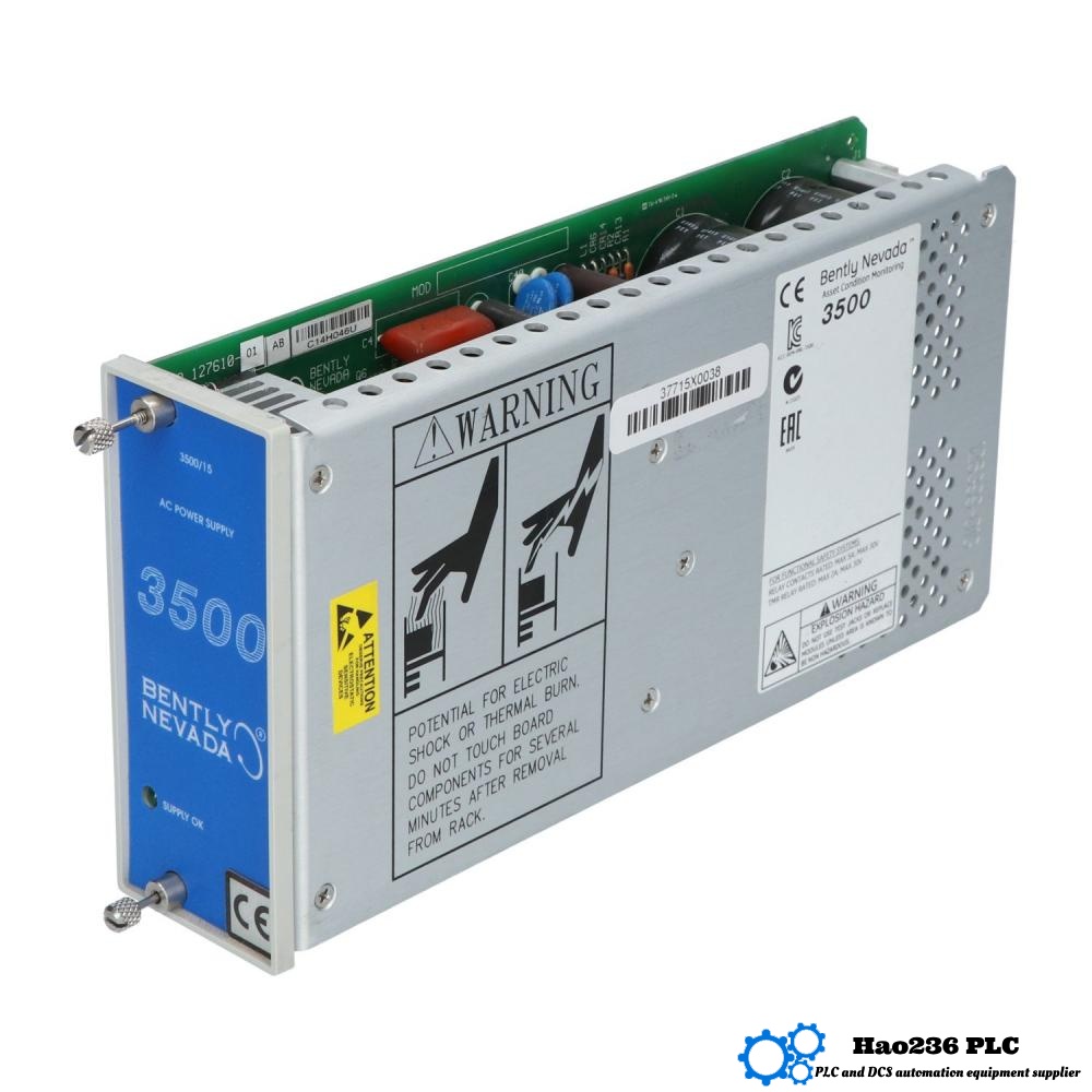 Bently Nevada 3500/15 127610-01 Power Supply Module