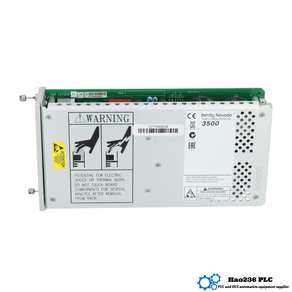 Bently Nevada 3500/15 127610-01 Power Supply Module