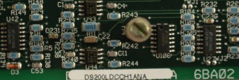 GE Fanuc General Electric DS200LDCCH1A Drive Control/LAN Communication Board