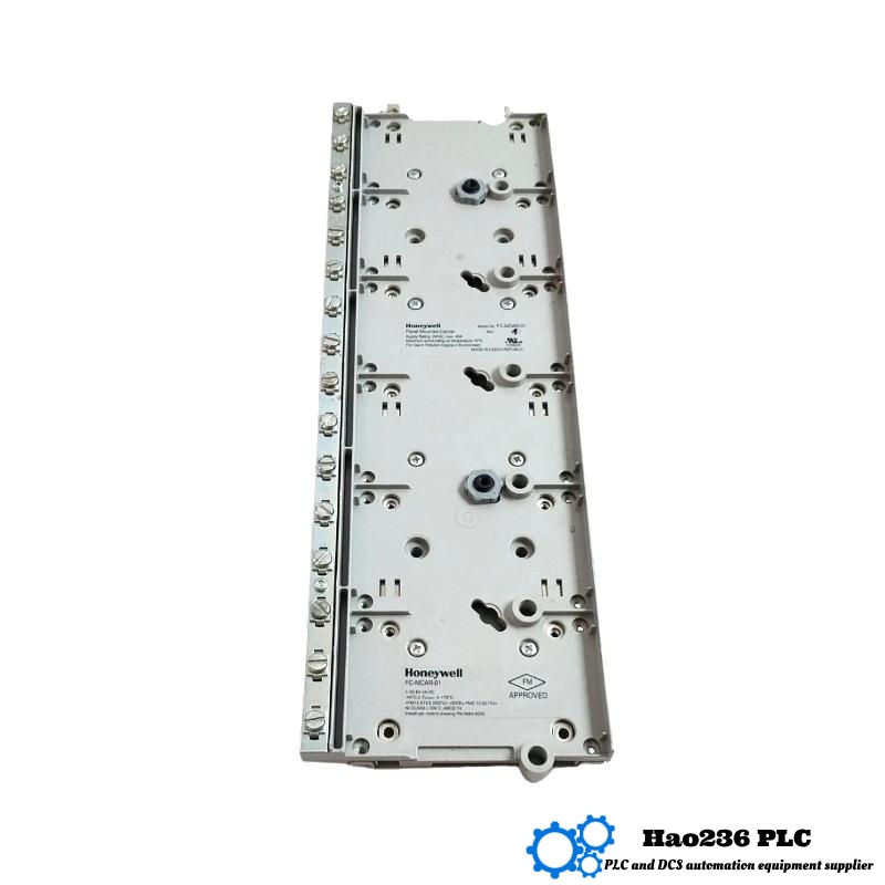 Honeywell FC-MCAR-01 Mounting Plate Rack Panel 24VDC Max 40A Rev 1