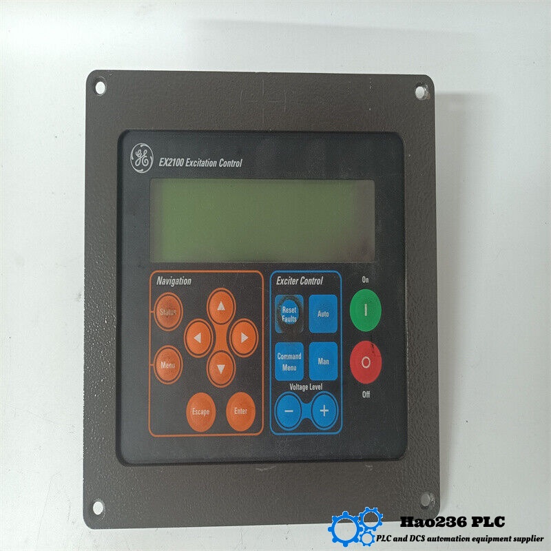 GE Fanuc General Electric IC752SPL013-BA Excitation Control Interface Panel