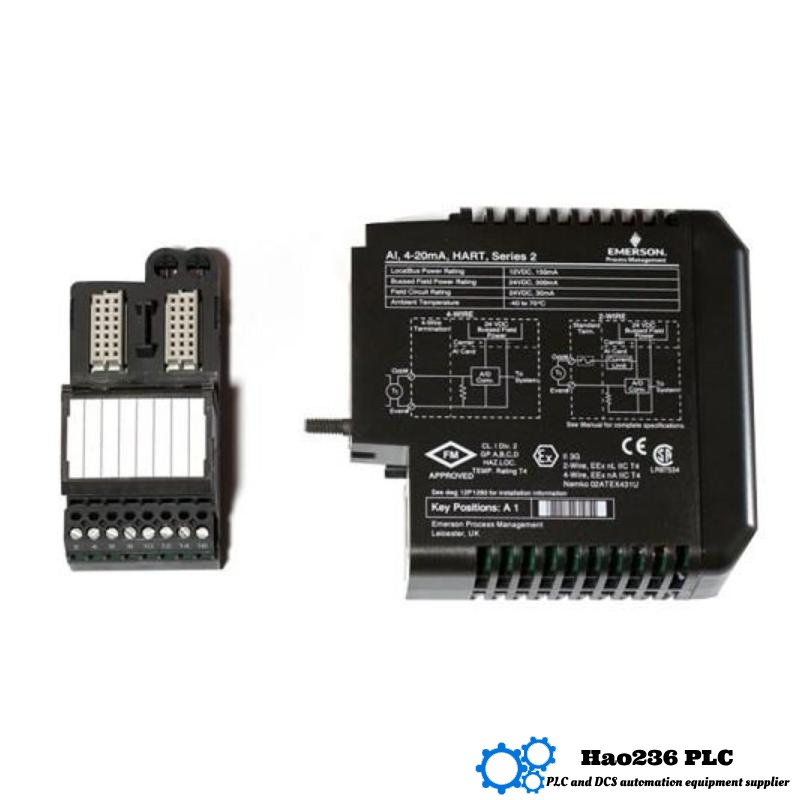 Emerson VE4003S2B6 Analog Input Card