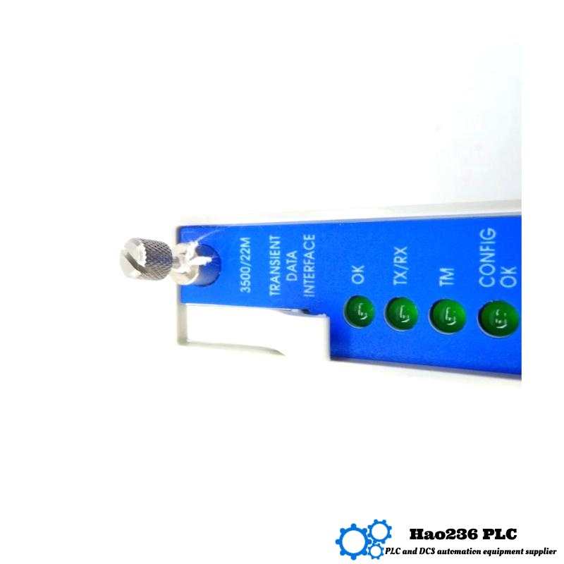 Bently Nevada 3500/23E Transient Data Interface