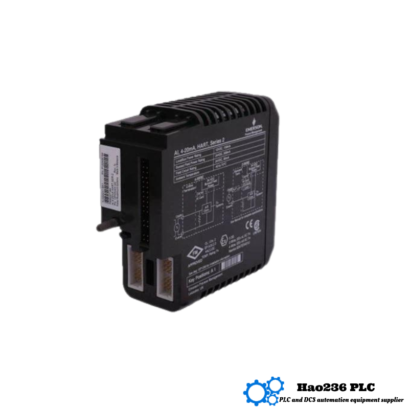 Emerson VE4003S2B9 Analog Input Card 16-Channel 4-Wire AI Terminal Block for Series 2 Plus