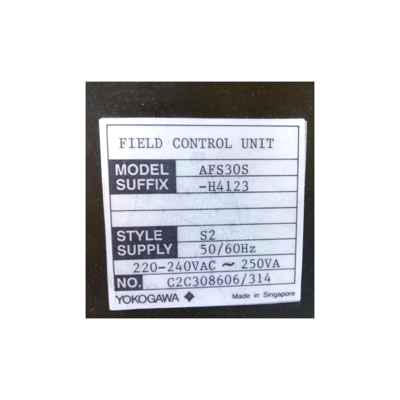 Yokogawa AFS30S Field Control Unit Detection