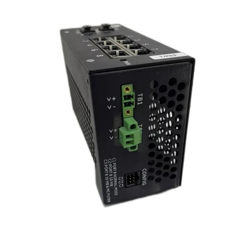 GE Fanuc General Electric IS420ESWAH3A Mark VIe IONet Industrial Ethernet Switch