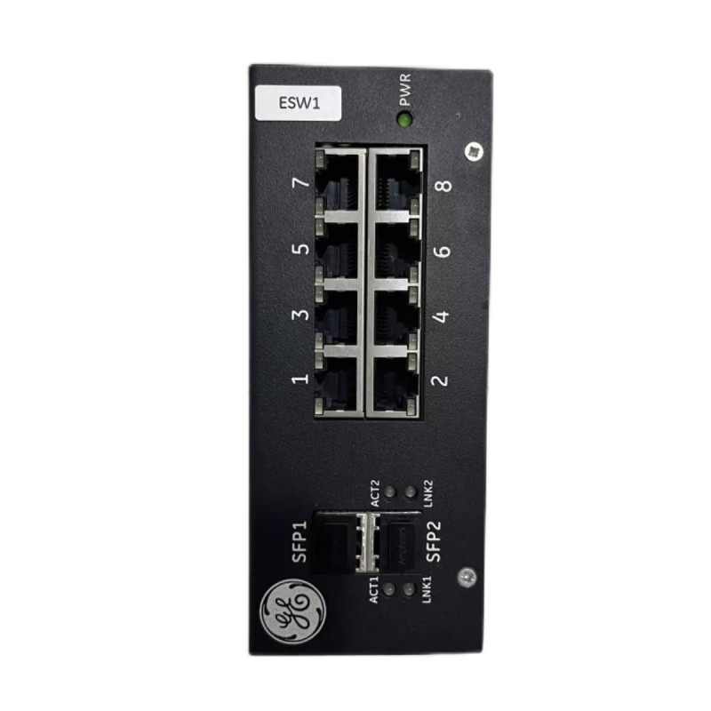 GE Fanuc General Electric IS420ESWAH3A Mark VIe IONet Industrial Ethernet Switch