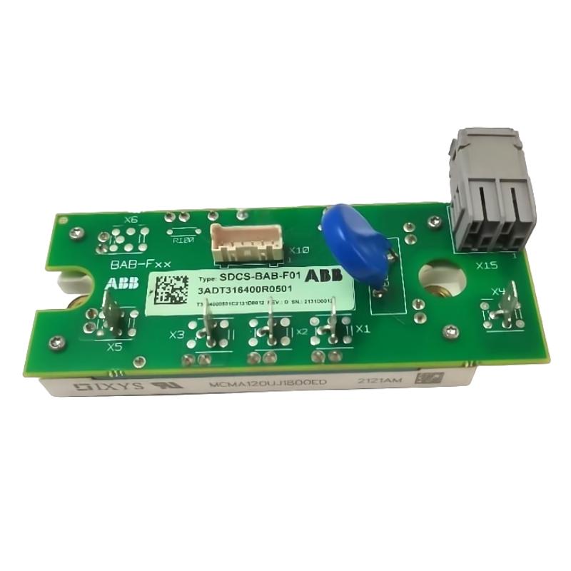 ABB SDCS-BAB-F01 3ADT316400R0501 Excitation Module Bridge Adaptions Board