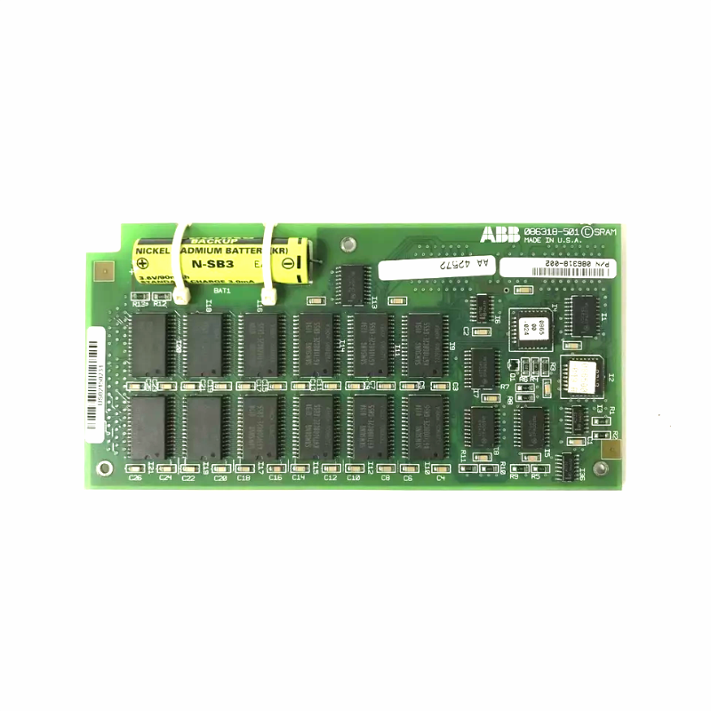 ABB 086318-002 PWA Memory Daughterboard