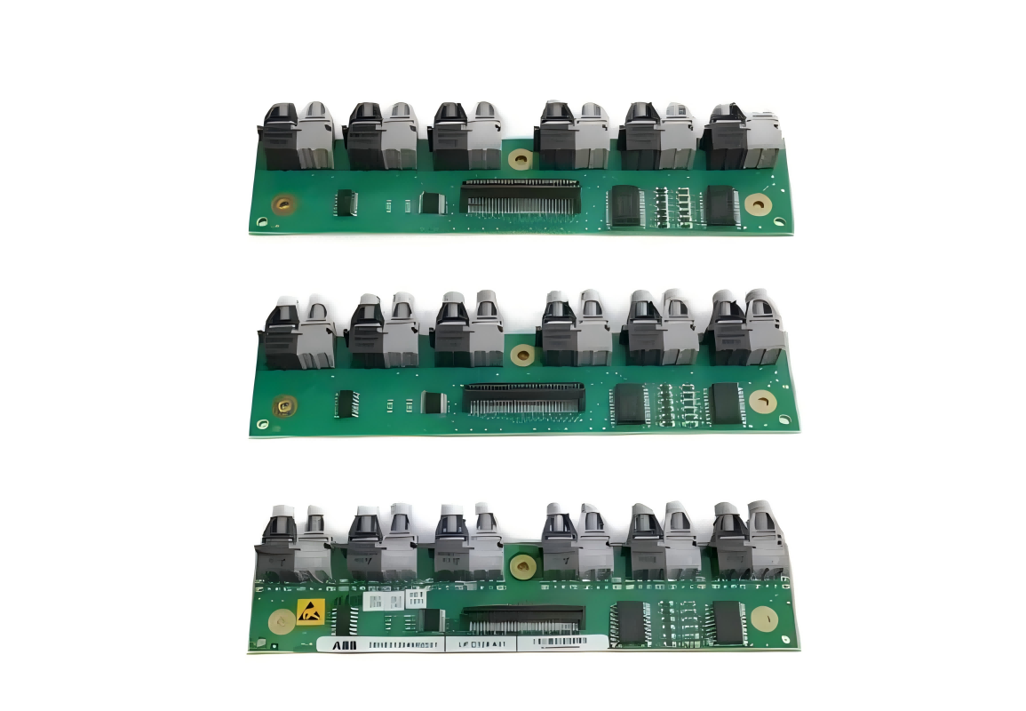 ABB UF D128 A01 3BHE012049R0001 PC Board Ywp-eh Card Fiber Optic Board