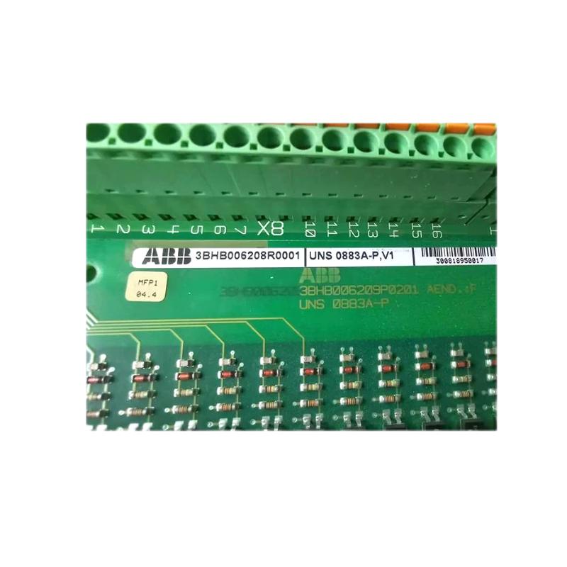 ABB UNS 0883a-P,V1 3BHB006208R0001 Control Board Fast I/O Printed Circuit Board(PCB) Assembled