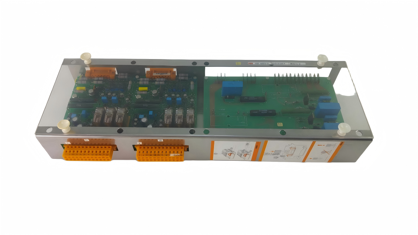 ABB UNC4611bV2 HIER460378/HIER 460378 R3/HI015114-312/4 Adapter Board FIRING AND CONTROL UNIT HIER