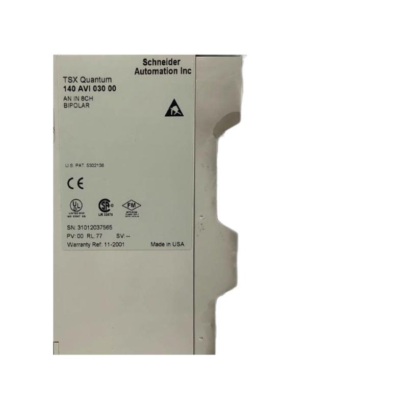 Schneider Electric 140AVI03000 Analog Input Module Modicon Quantum