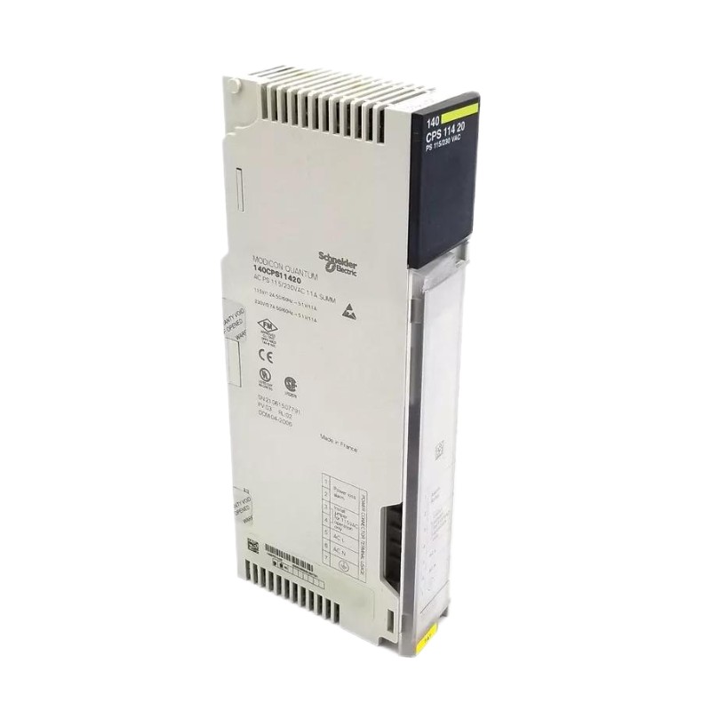 Schneider Electric 140CPS11420 Power Supply Module Modicon Quantum Programmable Logic Controller